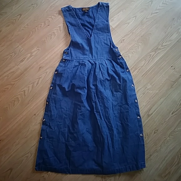 vintage jean dress